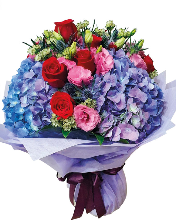 Hand Bouquet Series - Blue Bolly