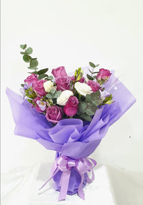 Hand Bouquet Series - Purple Lover